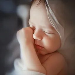 AI-generated photorealistic image of a baby