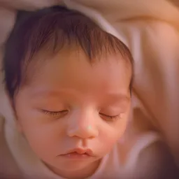 AI-generated photorealistic image of a baby