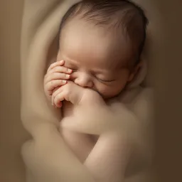 AI-generated photorealistic image of a baby