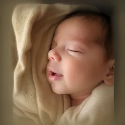 AI-generated photorealistic image of a baby