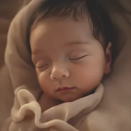 AI-generated photorealistic image of a baby