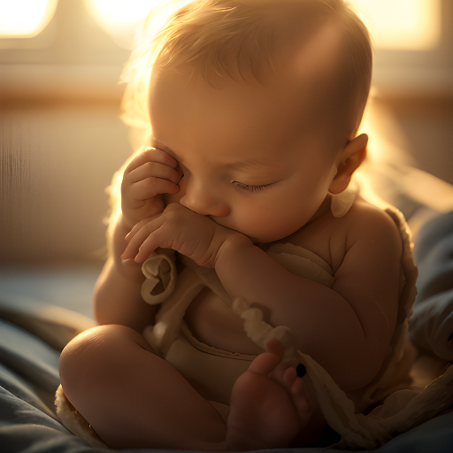 Photorealistic, AI generated baby photo of a 3D ultrasound